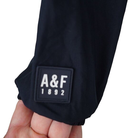 Abercrombie & Fitch Black Hooded Light Jacket XS - Picture 7 of 8